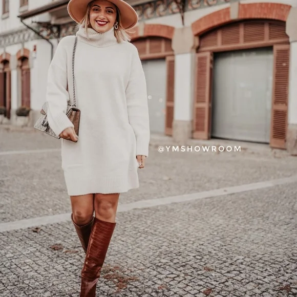 #126 🔥Last 1🔥MANGO Sweater dress - Picture 3 of 10